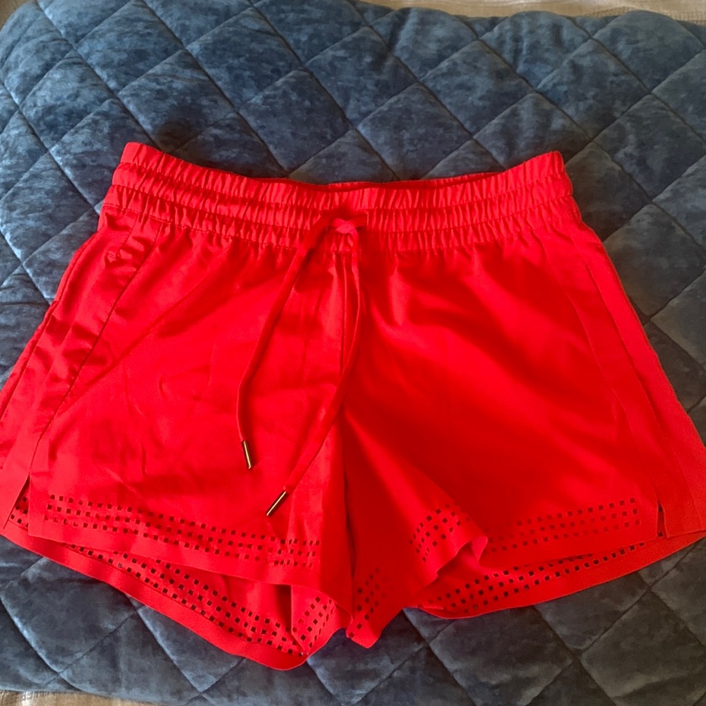 Athleta Red Shorts